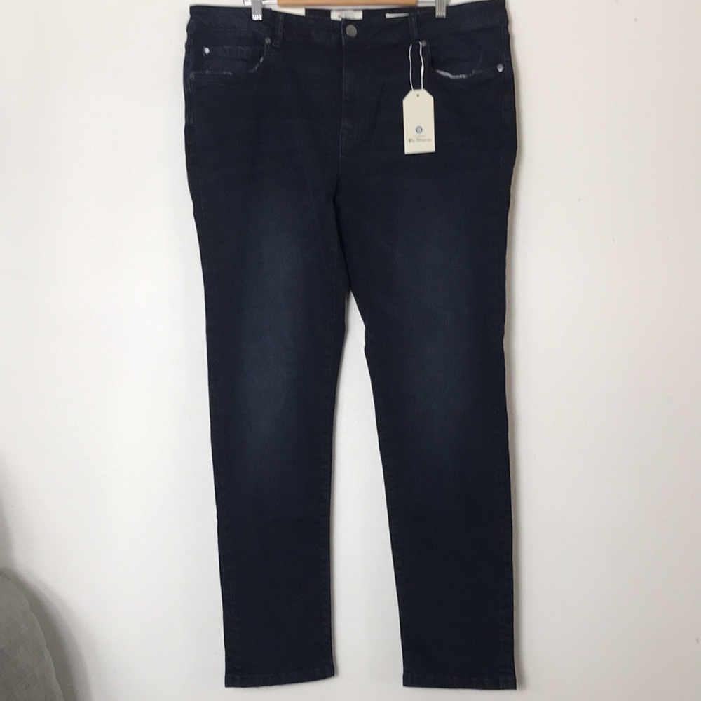 Ben Sherman jeans, skinny fit, Fulham wash blue, stretch fit, size 40W/3…
